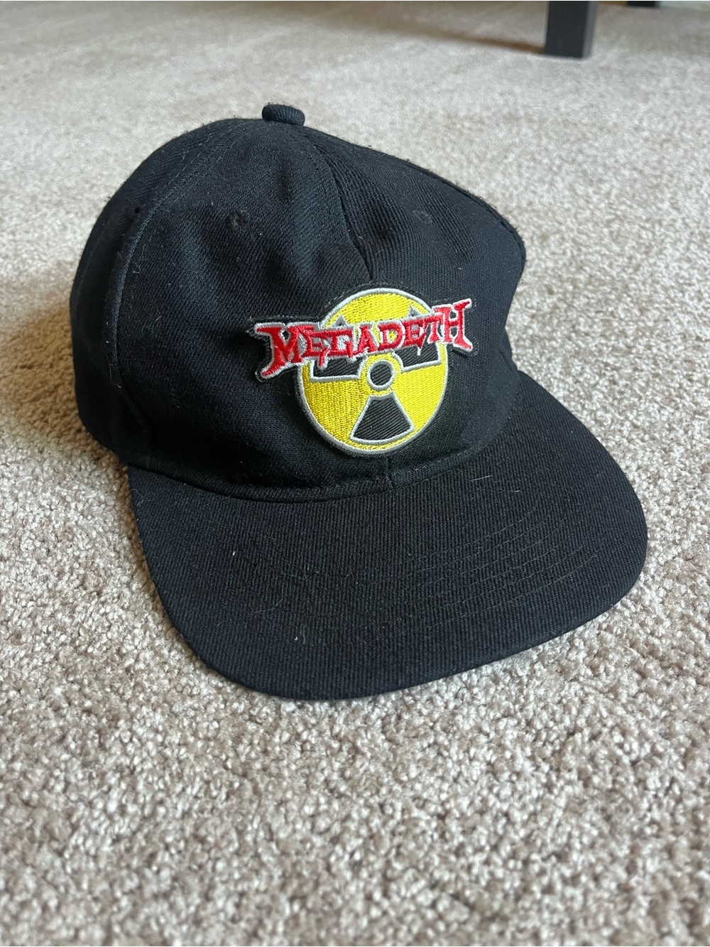 VTG 00’s / Y2K Megadeath Black Band Cap